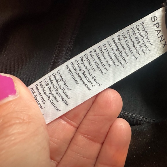 SPANX leggings Leather Size Small petities - Picture 3 of 4